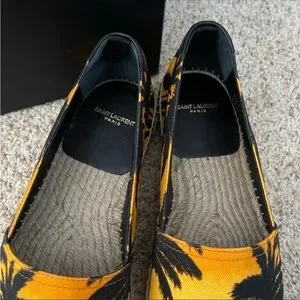 Saint Laurent | Shoes | Saint Laurent Palm Tree Espadrilles  display picture 2